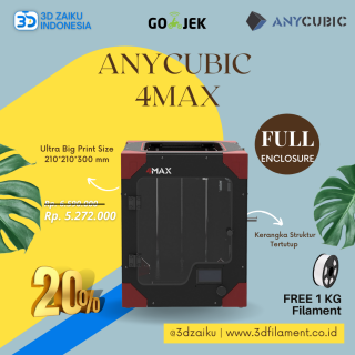 3D Printer Anycubic 4MAX 3D Printer Formax UM2 Large Size Printing